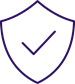 icon of a shield with a checkmark